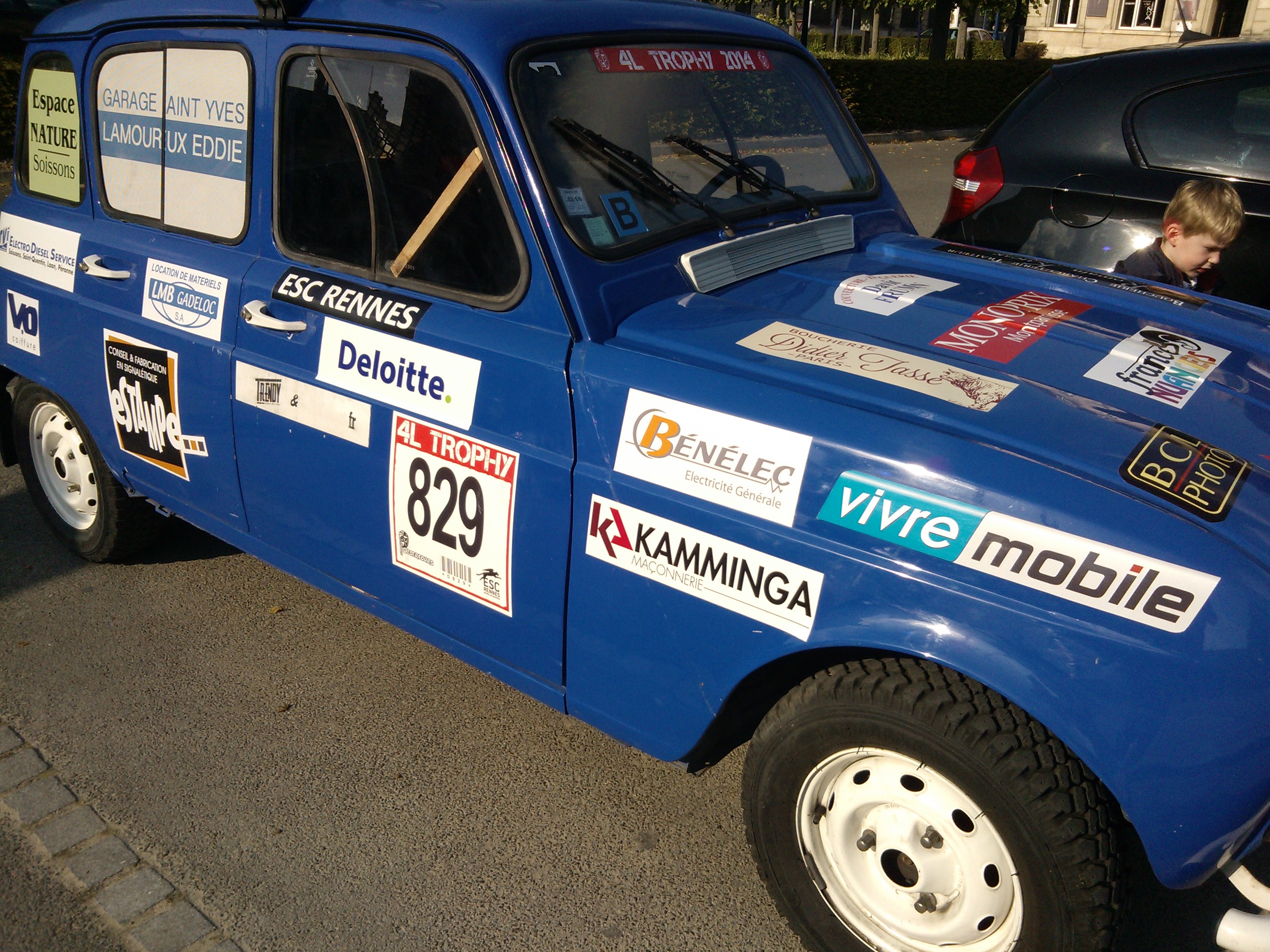 kamminga partenaire du 4l trophy