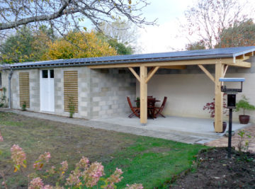 Réalisation d'un abri de jardin