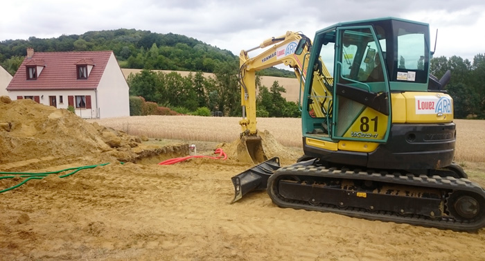 travaux de terrassement